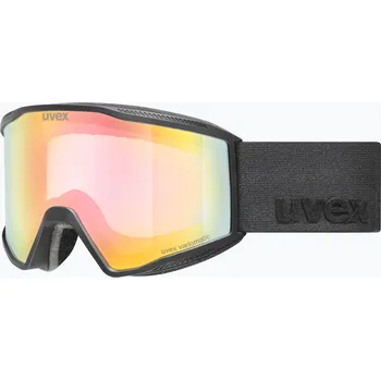 Lyžařské brýle Uvex Blast V black matt/vario rainbow mirror