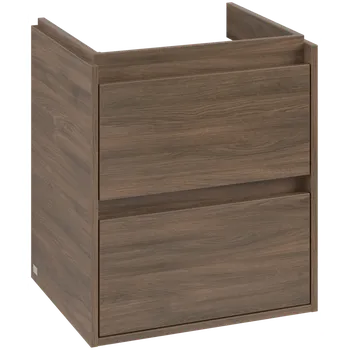 Koupelnový nábytek Villeroy & Boch Skyla - Skříňka pod umyvadlo 522x424 mm, 2 zásuvky, Arizona Oak C79300VH