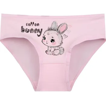 Kalhotky Dětské kalhotky Bunny - světle růžová - 2 - 3