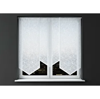 Záclona Panelová dekorační záclona na žabky ALEXA šířka 60 cm výška od 120 cm do 160 cm (cena za 1 kus panelu) MyBestHome Rozměr: 60x120 cm