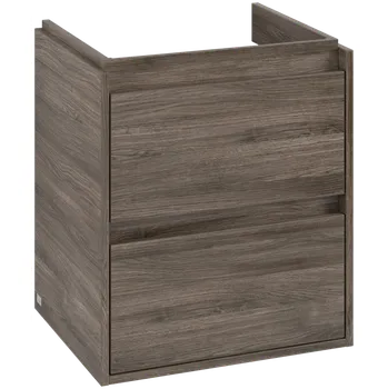 Koupelnový nábytek Villeroy & Boch Skyla - Skříňka pod umyvadlo 522x424 mm, 2 zásuvky, Stone Oak C79300RK