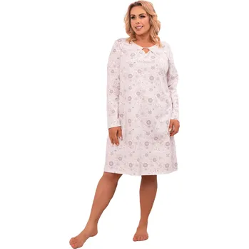 Dámská noční košile Dámská noční košile ITALIAN FASHION SATUI dl.ruk. print L 0