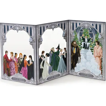 MinaLima 3D přáníčko Harry Potter: Vánoční ples