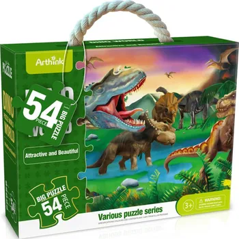 Puzzle Puzzle s dinosaury maxi- 54 dílů 87 x 58 cm