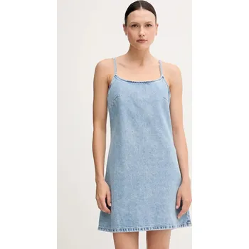 Dámské šaty Džínové šaty Calvin Klein Jeans J20J225173 modrá 50J, vel. L