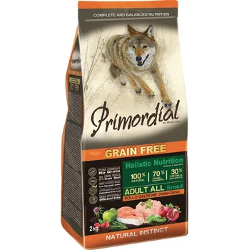 Krmivo pro psa Primordial Adult Chicken & Salmon 2 kg