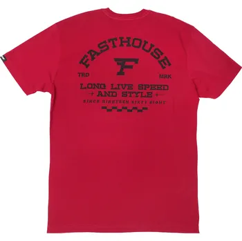 Fasthouse Arthur Tee Cardinal Velikost: XL