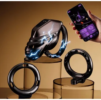 Pás cudnosti PrivéGuard Elektro klec ovládaná přes aplikaci