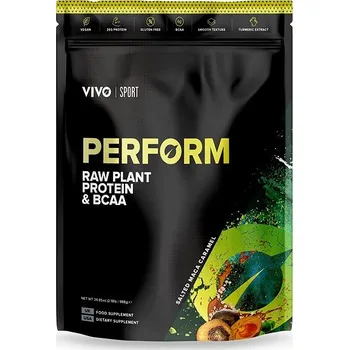 Protein Vivo Life Perform Slaný maca karamel - RAW vegan protein & BCAA (988 g)