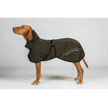 Volný čas Back On Track Mesh dog coat, Low set tail - olivově zelená velikost: 45
