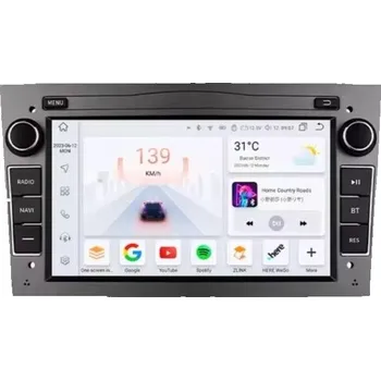 Autorádio Ossuret 8 GB Opel Corsa C Signum Vivaro Astra H Corsa D Zafira Tigra Twintop Vectra, GPS