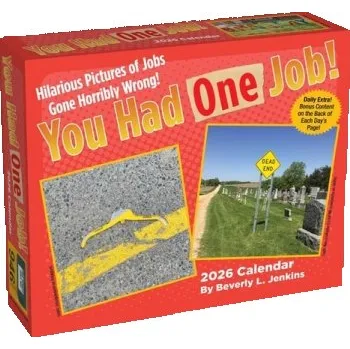 Cizojazyčná kniha You Had One Job 2026 Day-to-Day Calendar - Jenkins, Beverly L.