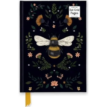 Cizojazyčná kniha Jade Mosinski: Bee (Foiled Dot Grid Journal)