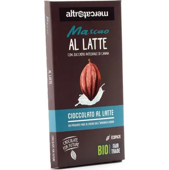 Čokoláda Mascao Bio mléčná čokoláda Mascao, 100 g