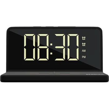 Budík Mebus Digitální budík s bezdrátovou nabíječkou