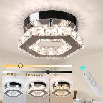 STROPNÍ SVÍTIDLO STROPNÍ SVÍTIDLO LED KŘIŠŤÁLOVÝ LUSTR MODERNÍ 3000K 4500K 6000K