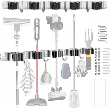 Věšák Šatní tyč s věšáky Bedee, 1 místo