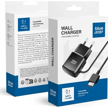 Síťová nabíječka Blue Star L760 pro Samsung, 1000 mA, 5 V 22902