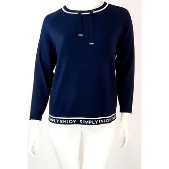 Dámský svetr Via Appia Due SVETR 2515871 Tmavě modrá, 48