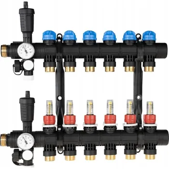 rozdělovač topení AFRISO ROZDĚLOVAČ PROCALIDA EF1 PRO 6 OKRUHŮ