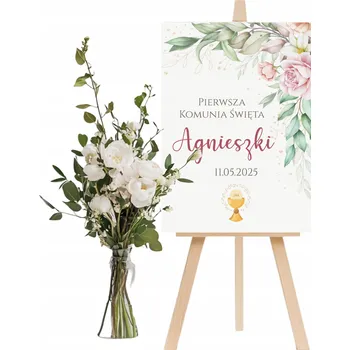 Obraz Plakát banner s motivem Svaté Přijímání bez rámu 70 x 100 cm