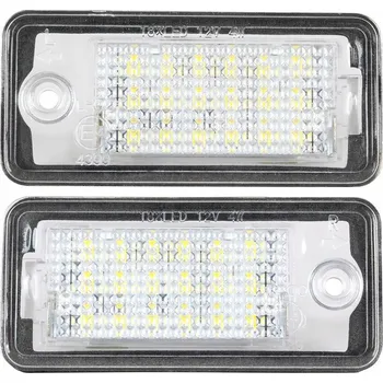 Osvětlení SPZ LED SVĚTLA OSVĚTLENÍ SPZ RZ Audi A3 A4 B6 B7 A6 C6 Q7