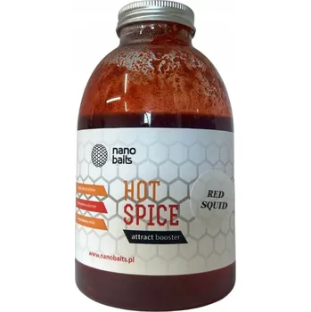 Návnadové aroma NANO BAITS PÁLIVÝ KOŘENÍ BOOSTER ČERVENÁ OLIHAR 400ML