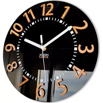 Hodiny Nástěnné hodiny Eros 28 cm černé