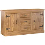 Komoda 2 dveře + 3 zásuvky EL DORADO dub antik - doprava zdarma - SLEVA 3% s kodem radost25