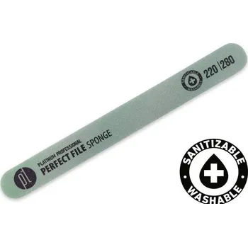 PROFESSIONAL PERFECT FILE SPONGE - prof. pěnový pilník na nehty ROVNÝ 220/280