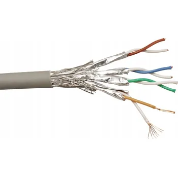 Síťový kabel Šroubovák Goobay S/FTP kat. 6a 305 m