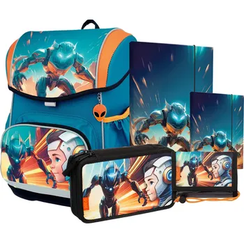 Školní batoh Školní set pětidílný Sci-fi