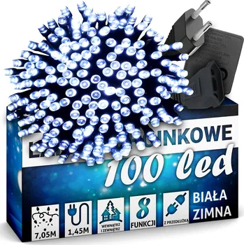 Vánoční dekorace Vánoční osvětlení na stromeček MAXSELL vnitřní, 8,5 m, 51 - 100 světýlek