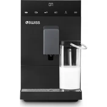 Kávovar Automatický kávovar na espresso 4Swiss A23 Siena 1350W s napěňovačem mléka