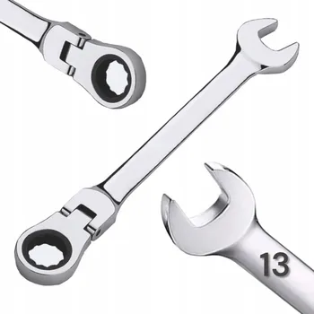 Klíč Očkoplochý klíč s ráčnou 13mm S KLOUBEM