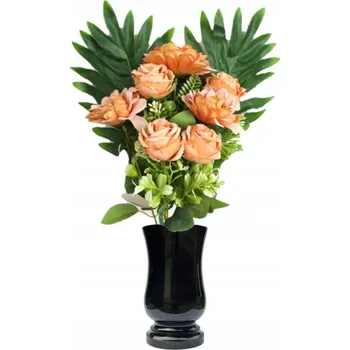 umělá květina KYTICE RŮŽÍ, JIŘINA UMĚLÉ KVĚTY DEKORACE DEKORACE PRO VÁZU JAKO ŽIVOT