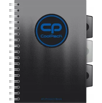 Sešit A5 s mřížkou CoolPack, 100 listů