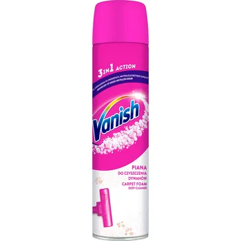Čisticí prostředek na koerce a čalounění Vanish pěna na čištění koberců a čalounění 600 ml
