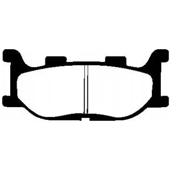 Brzdová destička Brzdové destičky ebc adiva italjet yamaha EBC SFA199