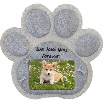 PAMÁTNÍ DESKA NA HROB KAMIEŃ PAMIĄTKOWY pro psa S MÍSTEM PRO FOTKU