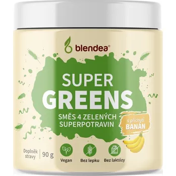 Přírodní produkt Blendea Supergreens banán 90 g