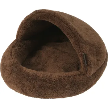 Pelíšek pro psa O'LALA PETS PELÍŠEK PAPUČ 42X36CM Barva: Hnědá