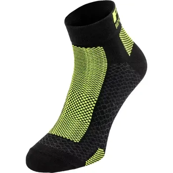 Dámské ponožky UNISEX Cyklistické ponožky R2 EASY ATS10B black, yellow
