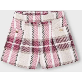 Dětská móda Dětské kraťasy Mayoral 4225.6L.Mini.9BYA červená 92X, vel. 134