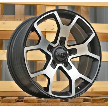Alu kolo Alu kola Racing Line FBX372, 18x8 5x127 ET35, černá matná + leštění