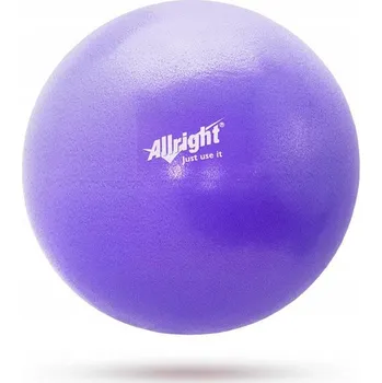 Gymnastický míč Klasický míč Allright 18 cm odstíny růžové a fialové