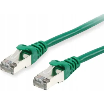 Síťový kabel Equip Patch kabel, Cat6, S/FTP, bez halogenů (HF), 15 m, zelený (605548)