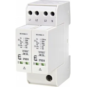 vypínač Omezovač přepětí ETI Polam 275 V IP20 1,5 A