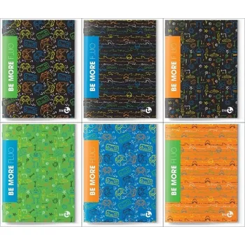 Sešit Sešit linkovaný A4 Be More FLUO Koh-I-Noor 72 stran