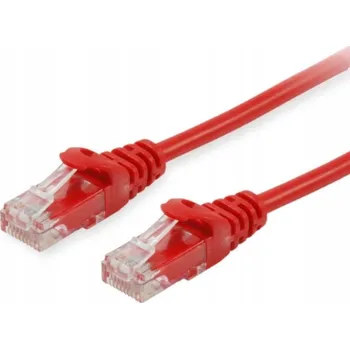 Síťový kabel Equip Patchcord Cat6, U/UTP, 15 m, červený (625428)